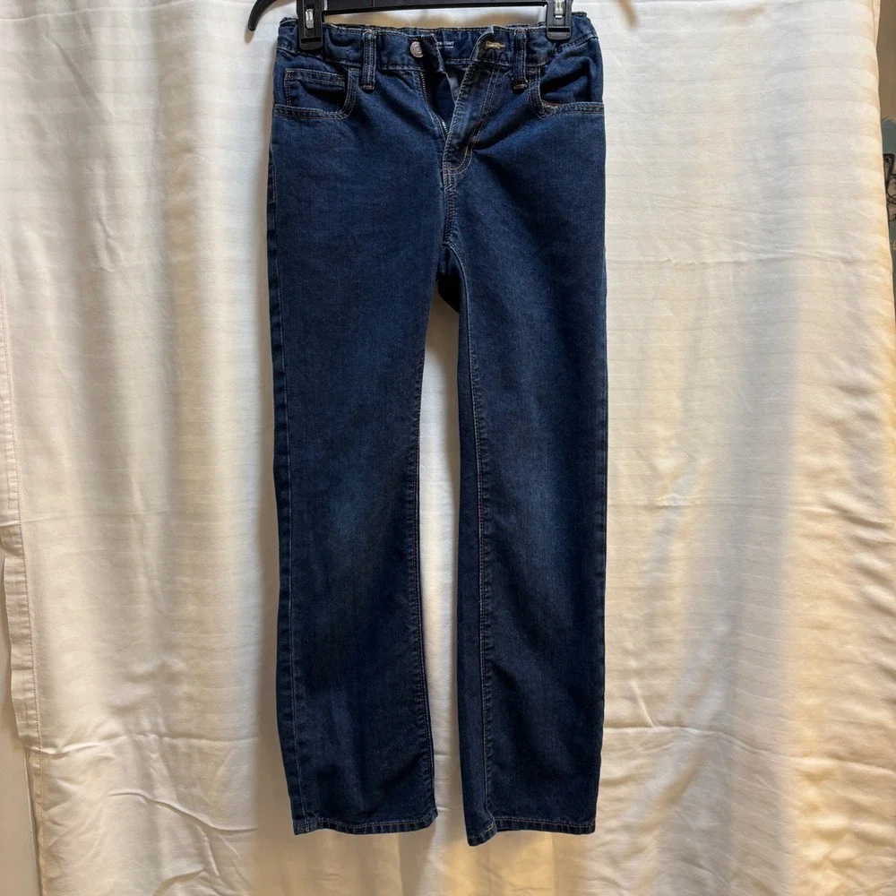 Old Navy Boys Straight Built in Tough Dark Wash Jeans Size‎ 12
